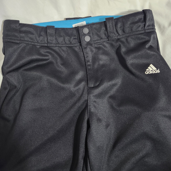ADIDAS Youth Baseball Pants XL Black - Picture 4 of 7